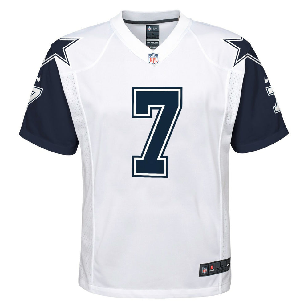 Trevon Diggs Dallas Cowboys Youth Alternate Game Jersey - White - Nike