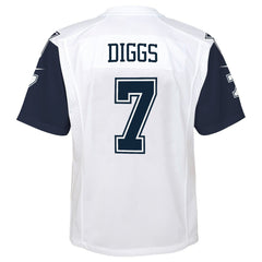 Trevon Diggs Dallas Cowboys Youth Alternate Game Jersey - White - Nike