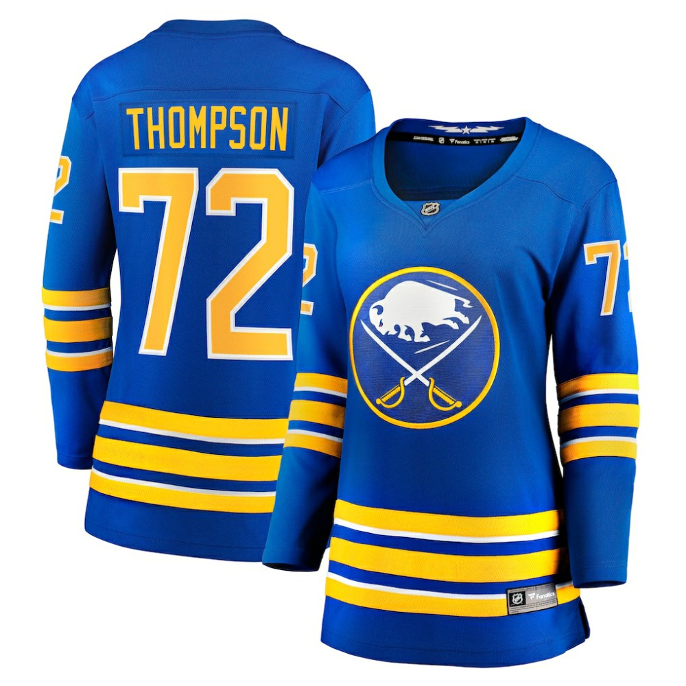 Tage Thompson Buffalo Sabres Fanatics Women's Home Breakaway Player Jersey - Royal | Fanatics Lifestyle