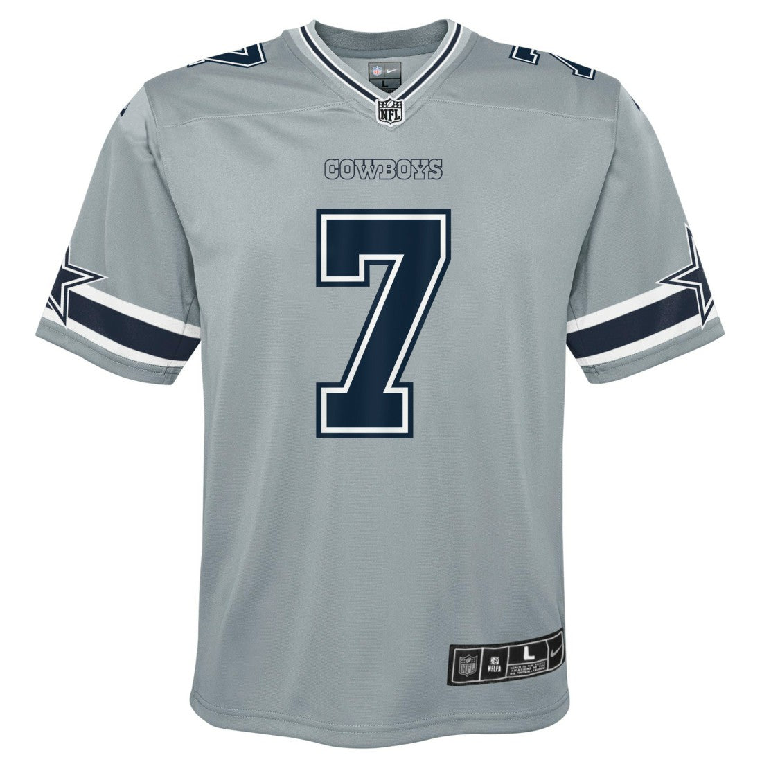 Trevon Diggs Dallas Cowboys Youth Inverted Game Jersey - Silver - Nike
