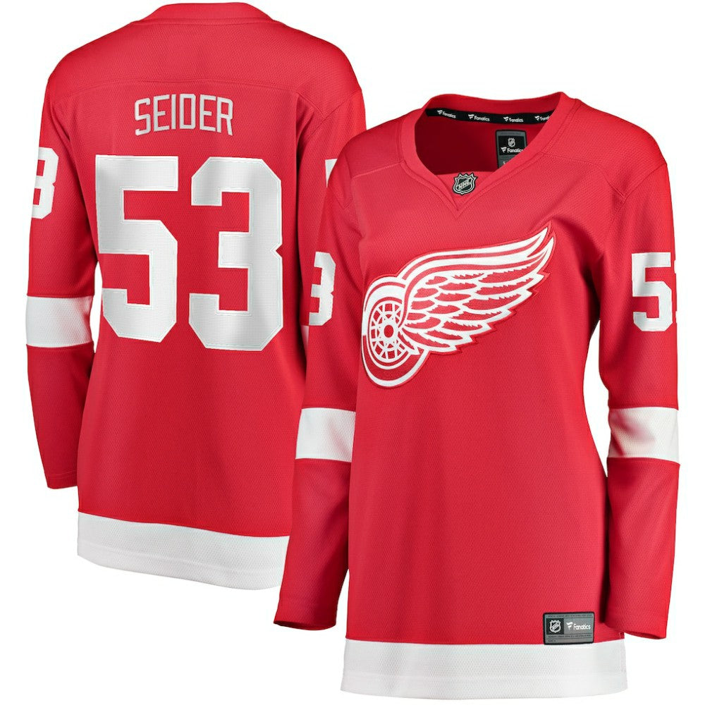 Moritz Seider Detroit Red Wings Fanatics Women's Home Breakaway Player Jersey - Red | Fanatics near me