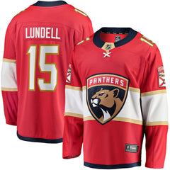 Anton Lundell Florida Panthers Fanatics Home Breakaway Player Jersey - Red | Fanatics sale