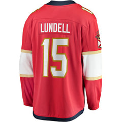 Anton Lundell Florida Panthers Fanatics Home Breakaway Player Jersey - Red | Fanatics sale