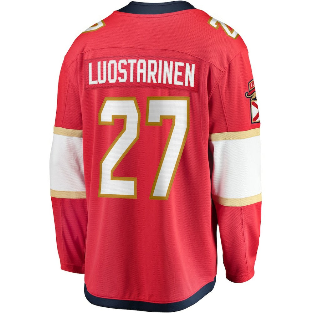 Eetu Luostarinen Florida Panthers Fanatics Home Breakaway Player Jersey - Red | Fanatics on sale