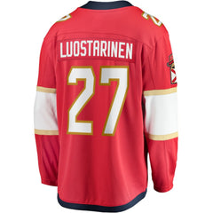 Eetu Luostarinen Florida Panthers Fanatics Home Breakaway Player Jersey - Red | Fanatics on sale