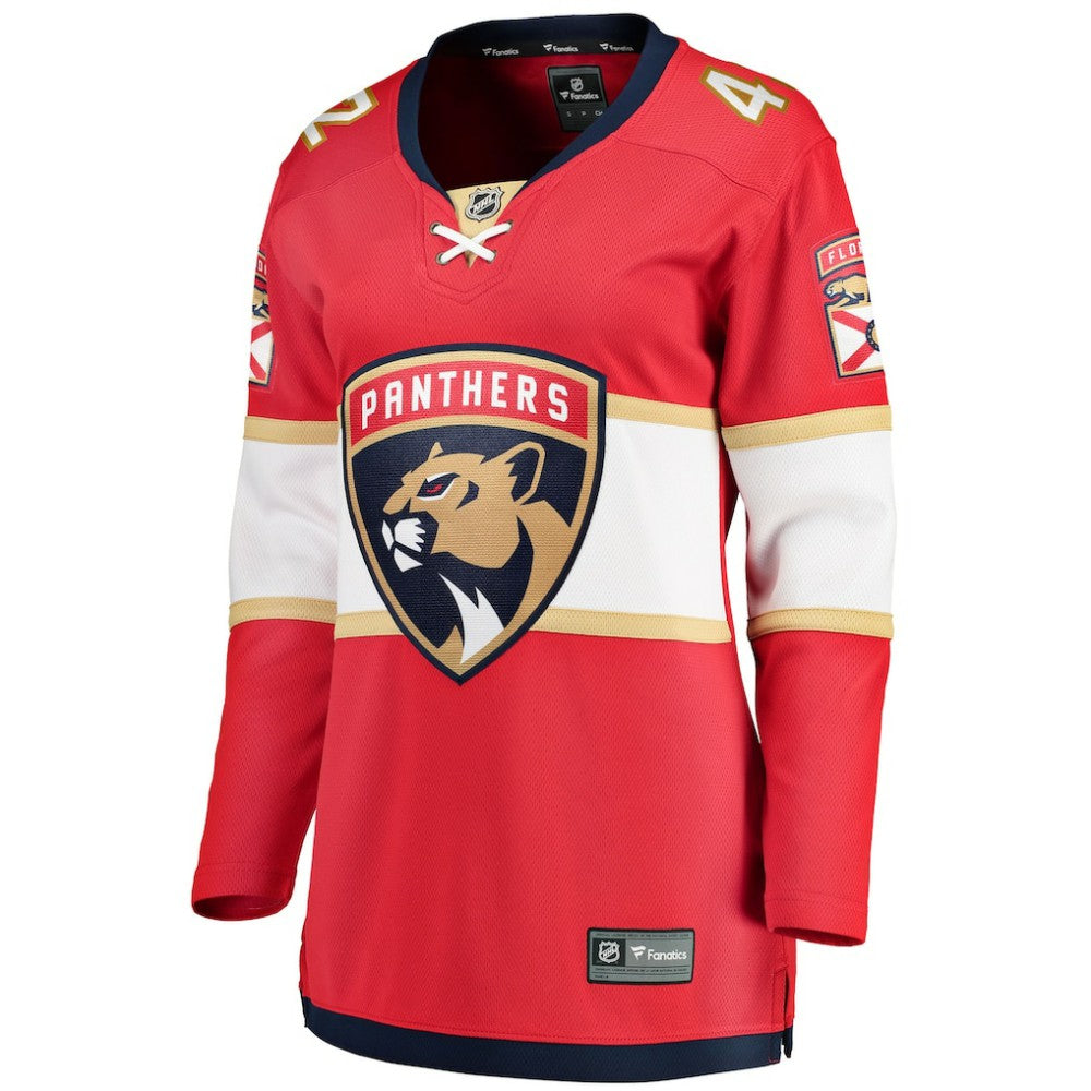 Gustav Forsling Florida Panthers Fanatics Women's Home Breakaway Player Jersey - Red | Fanatics near me