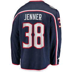 Boone Jenner Columbus Blue Jackets Home Captain Patch Breakaway Player Jersey - Navy | NHL on sale