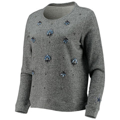Dallas Cowboys Women's Amal Pullover Sweater - Gray - NFL