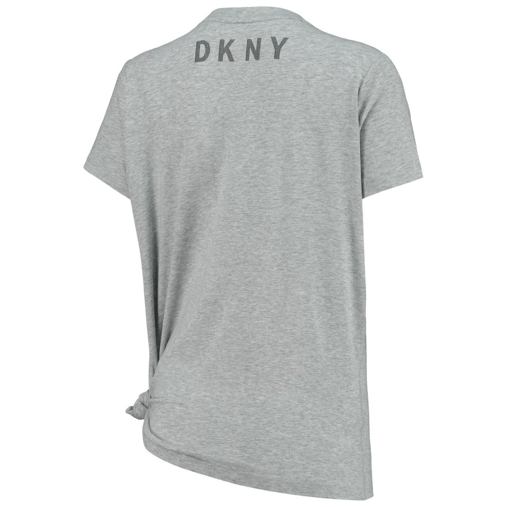 Dallas Cowboys DKNY Sport Women's Ava Tri-Blend T-Shirt - Heathered Gray - NFL