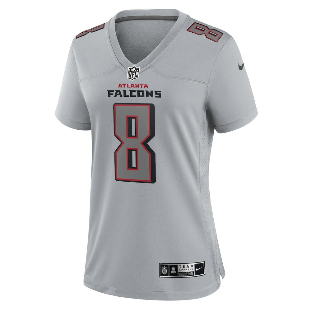 Kyle Pitts Atlanta Falcons Women's Atmosphere Fashion Game Jersey - Gray - Nike