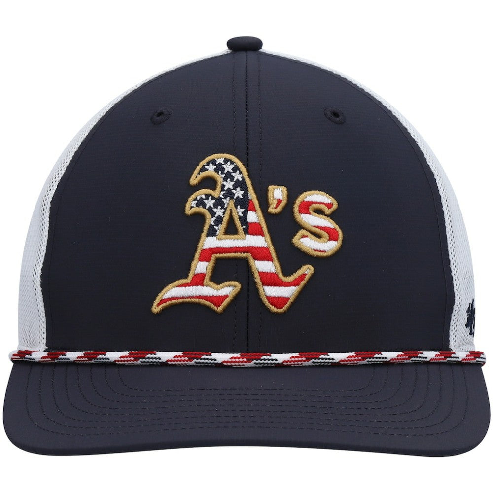 Athletics '47 Flag Fill Trucker Snapback Hat Sale