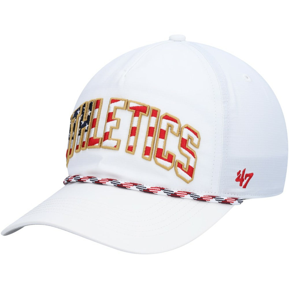 Athletics '47 Flag Flutter Hitch Snapback Hat for sale