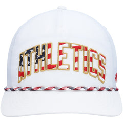 Athletics '47 Flag Flutter Hitch Snapback Hat for sale