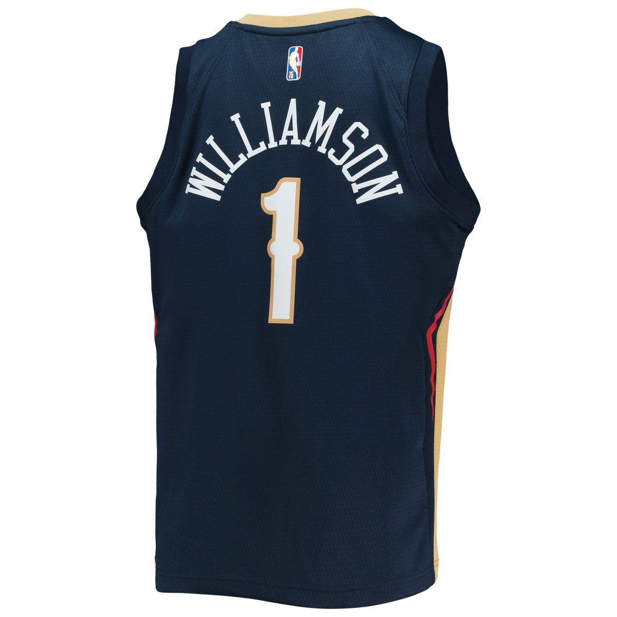 Nike Zion Williamson New Orleans Pelicans Youth 2021/22 Diamond Swingman Jersey Icon Edition Navy