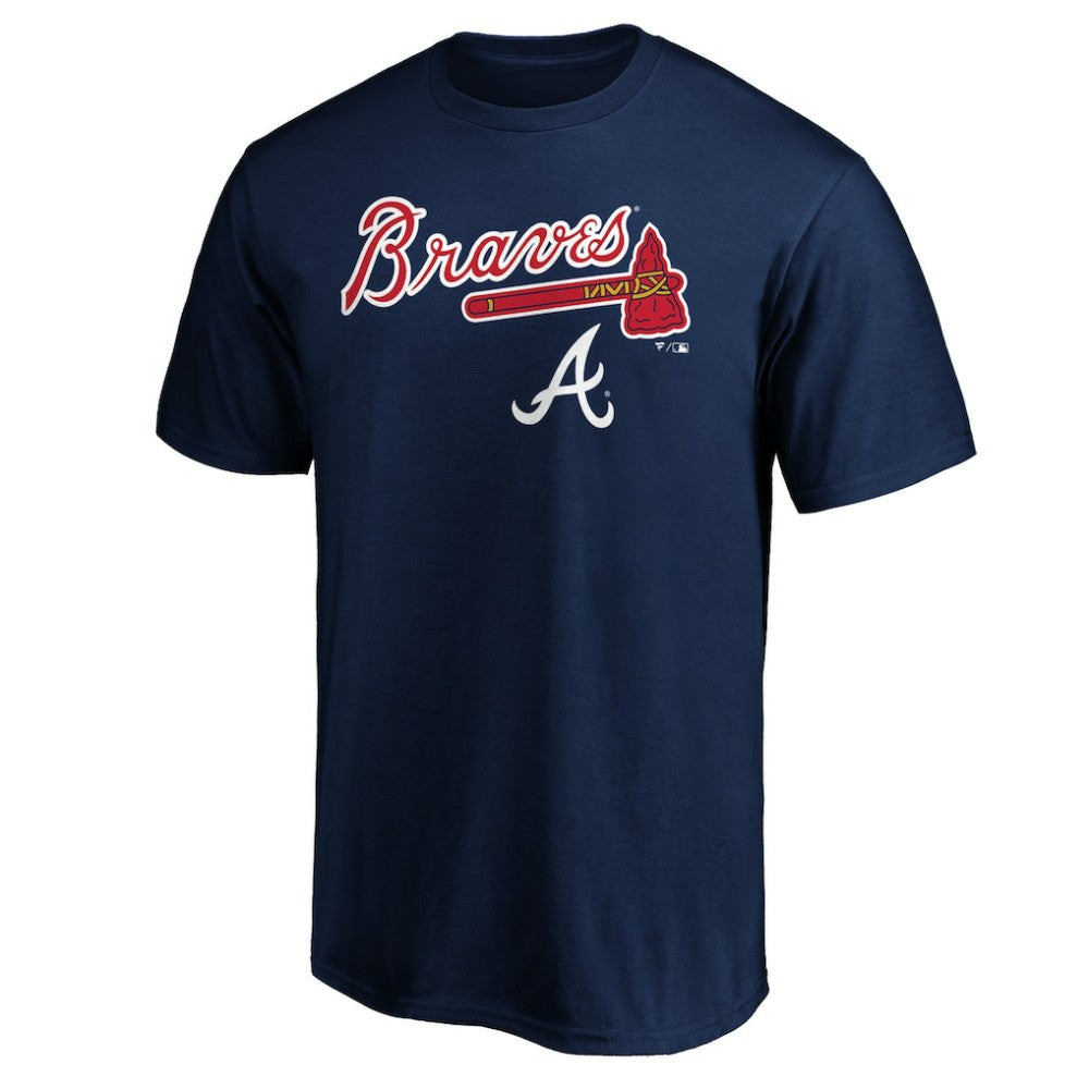 Atlanta Braves Team Lockup Logo T-Shirt Sale