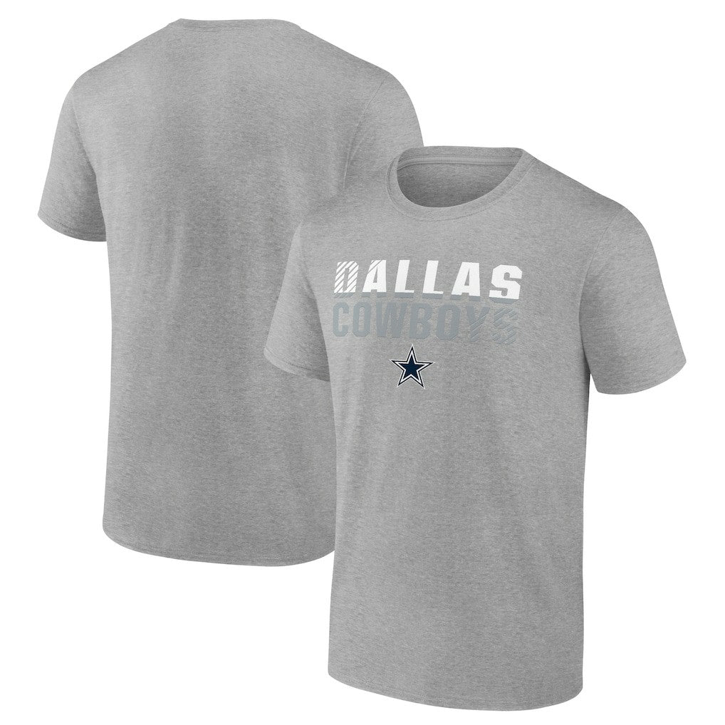 Dallas Cowboys Team Fade Out T-Shirt - Heathered Gray - NFL