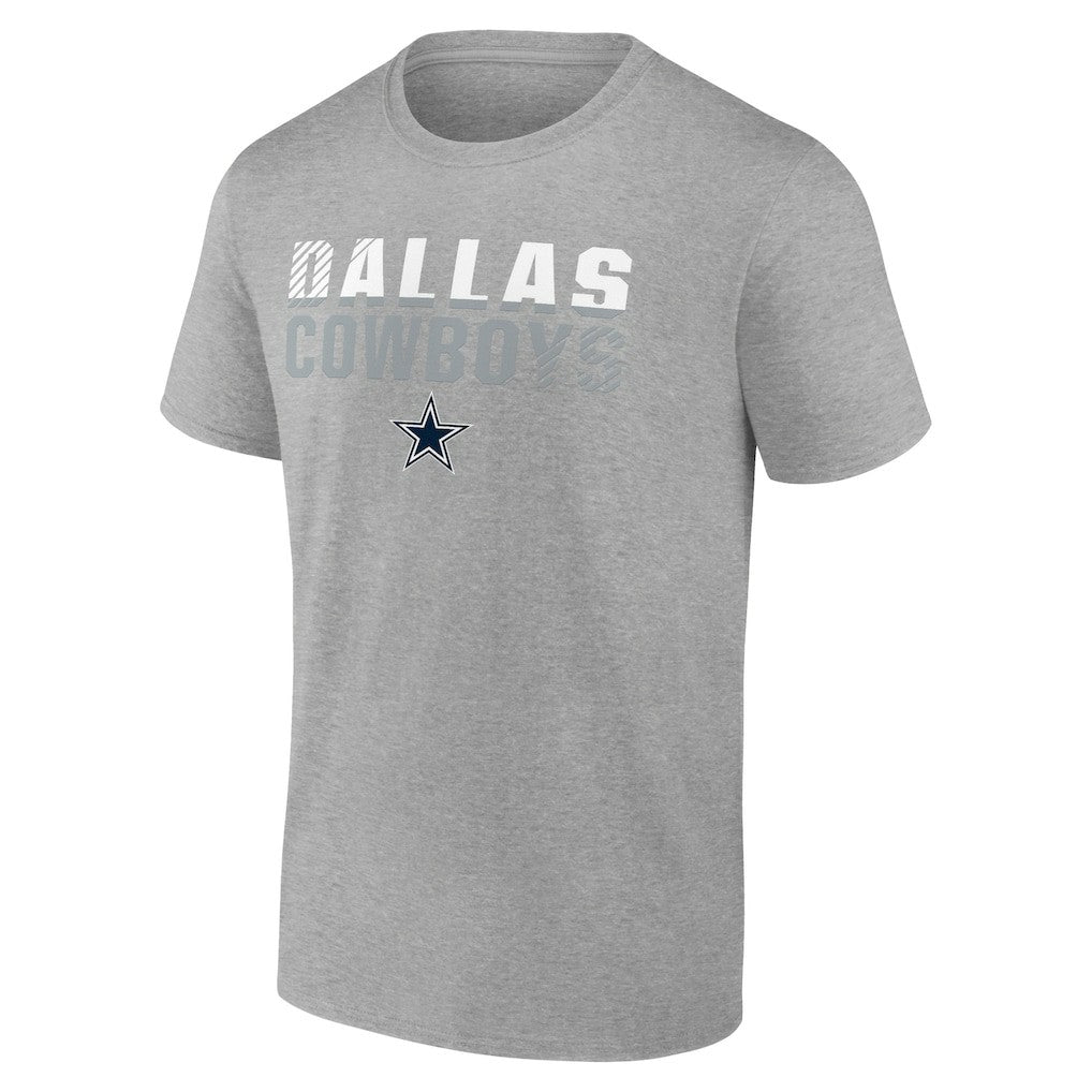 Dallas Cowboys Team Fade Out T-Shirt - Heathered Gray - NFL