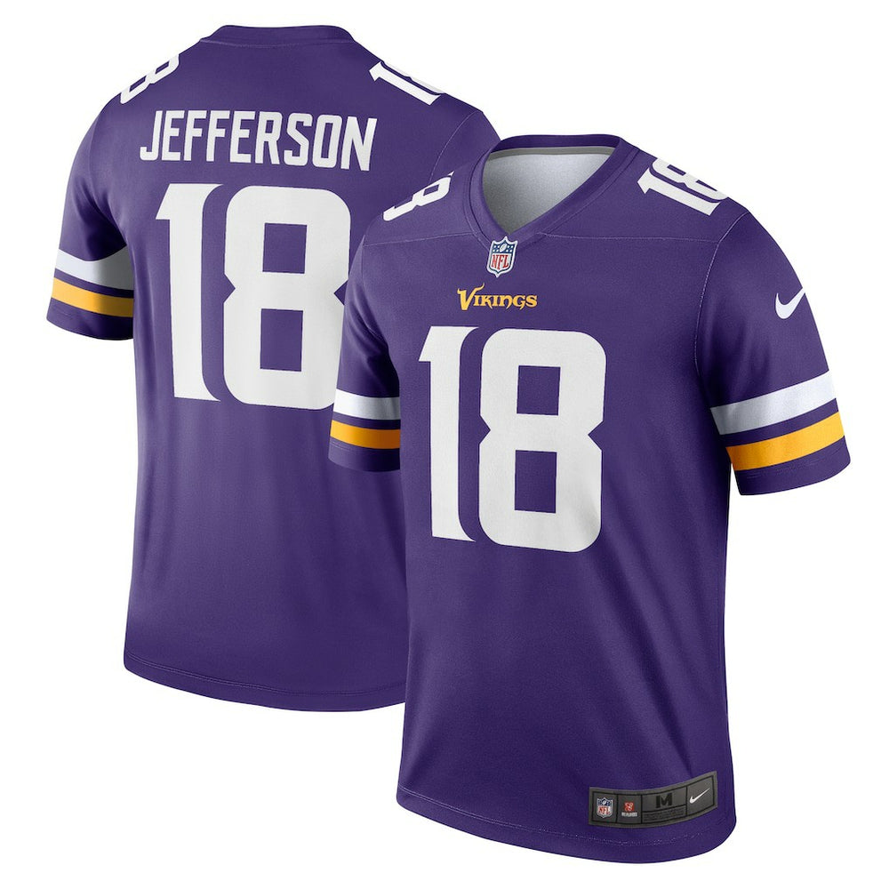 Justin Jefferson Minnesota Vikings Legend Player Performance Top - Purple - Nike