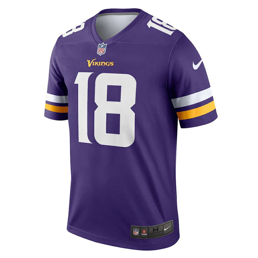 Justin Jefferson Minnesota Vikings Legend Player Performance Top - Purple - Nike