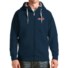 Washington Capitals Antigua Logo Victory Full-Zip Hoodie - Navy | NHL online