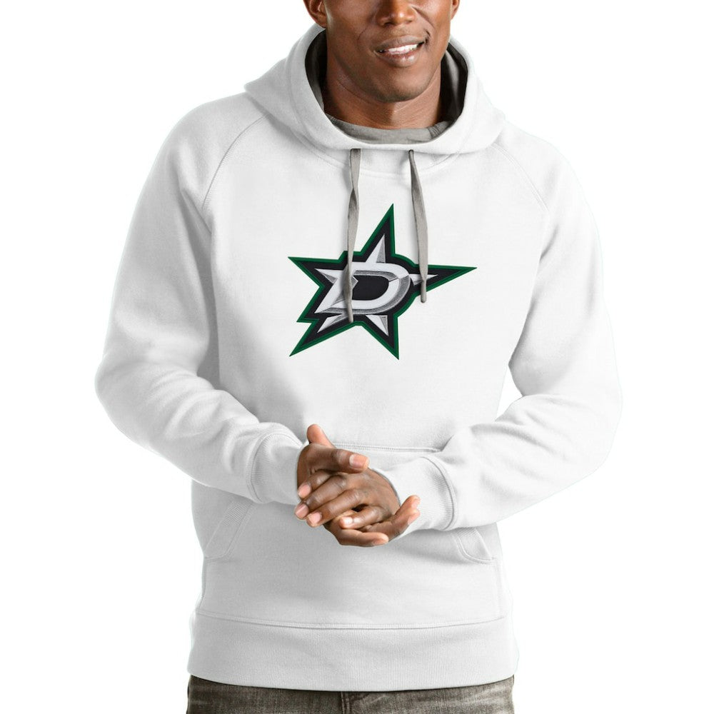 Dallas Stars Antigua Logo Victory Pullover Hoodie - White | NHL discount