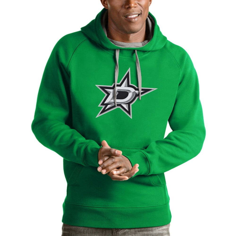 Dallas Stars Antigua Logo Victory Pullover Hoodie - Kelly Green | NHL on sale