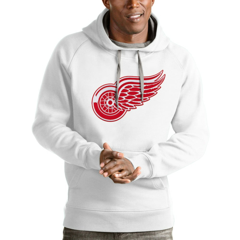 Detroit Red Wings Antigua Logo Victory Pullover Hoodie - White | NHL on sale