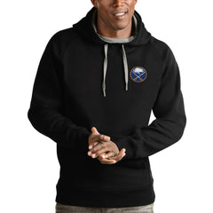 Buffalo Sabres Antigua Victory Pullover Hoodie - Black | NHL online