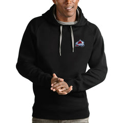 Colorado Avalanche Antigua Victory Pullover Hoodie - Black | NHL sale