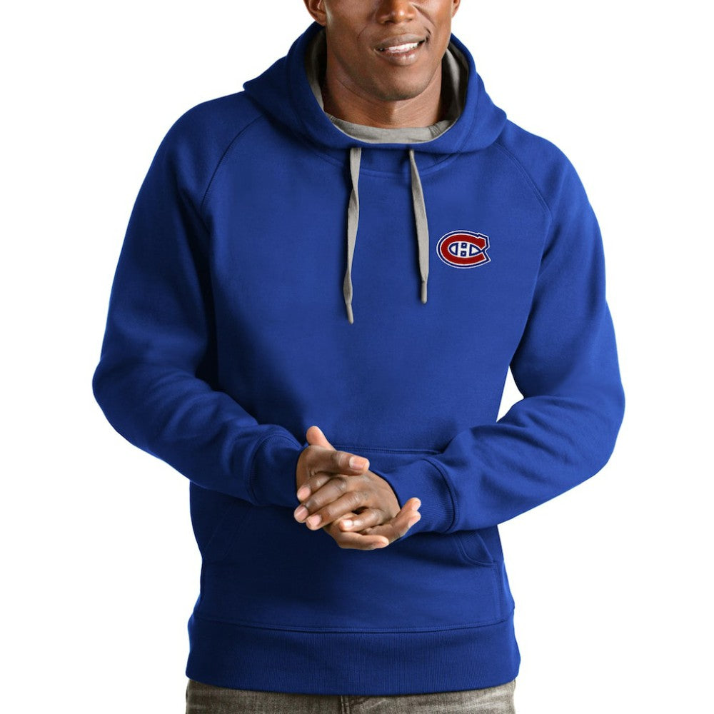 Montreal Canadiens Antigua Victory Pullover Hoodie - Blue | NHL sale