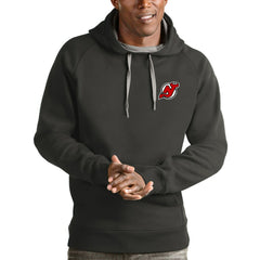 New Jersey Devils Antigua Victory Pullover Hoodie - Charcoal | NHL sale