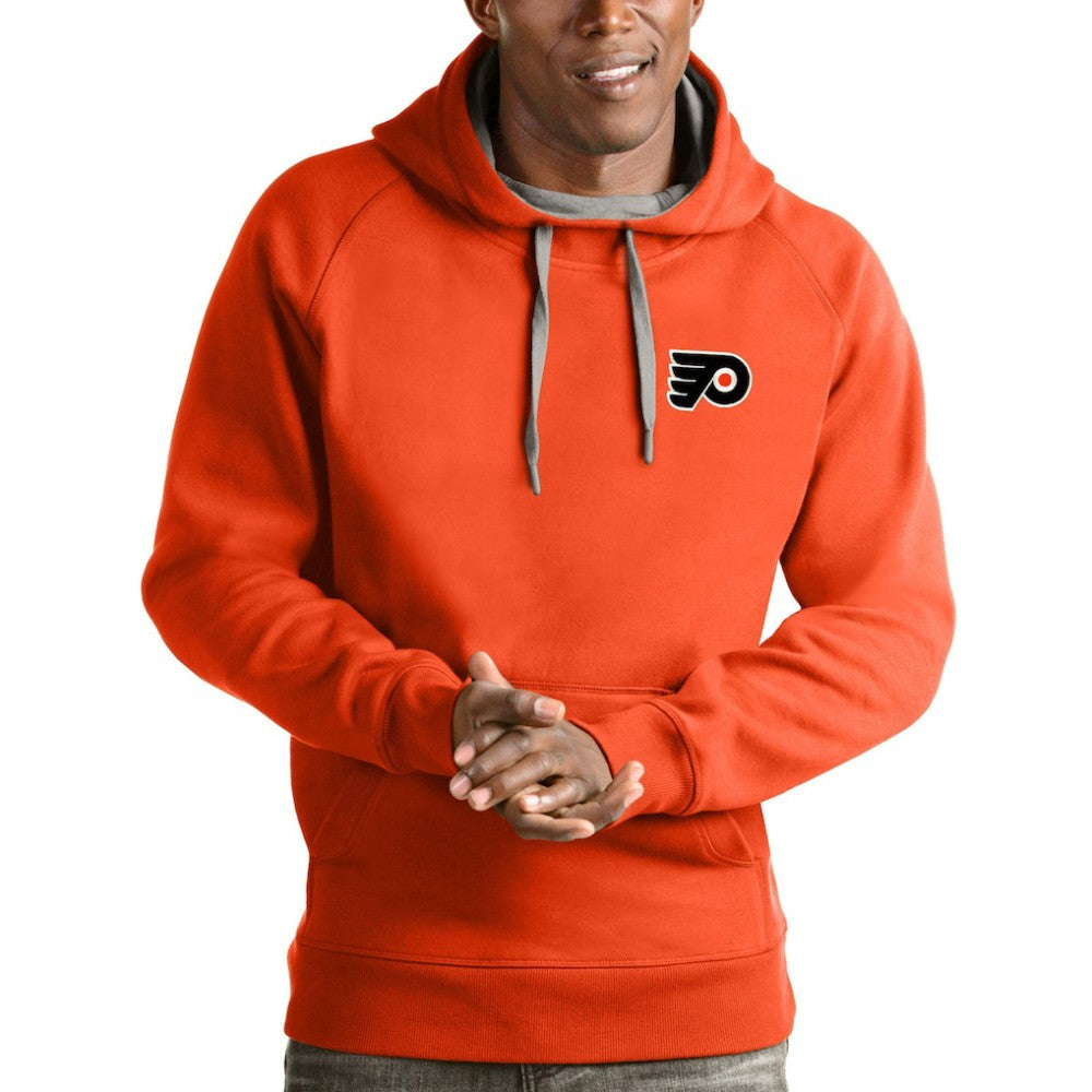 Philadelphia Flyers Antigua Team Victory Pullover Hoodie - Orange | NHL sale