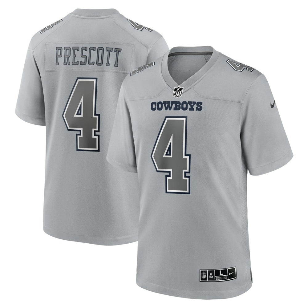 Dak Prescott Dallas Cowboys Atmosphere Fashion Game Jersey - Gray - Nike