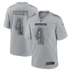 Dak Prescott Dallas Cowboys Atmosphere Fashion Game Jersey - Gray - Nike