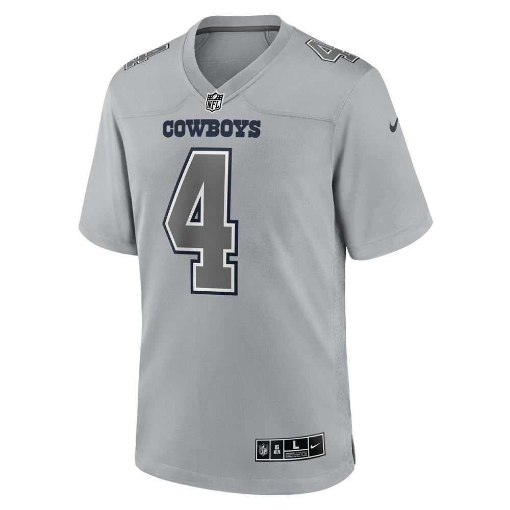 Dak Prescott Dallas Cowboys Atmosphere Fashion Game Jersey - Gray - Nike