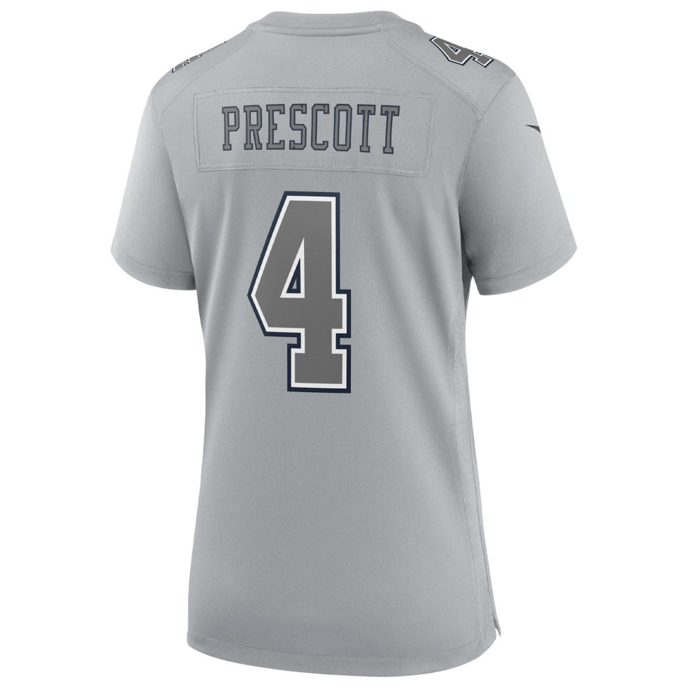 Dak Prescott Dallas Cowboys Women's Atmosphere Fashion Game Jersey - Gray - Nike
