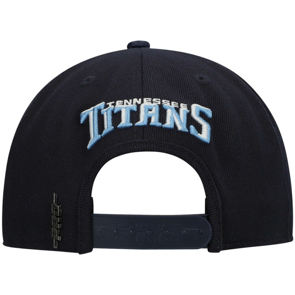 Tennessee Titans Pro Standard Logo II Snapback Hat - Navy - NFL