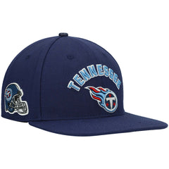 Tennessee Titans Pro Standard Stacked Snapback Hat - Navy - NFL