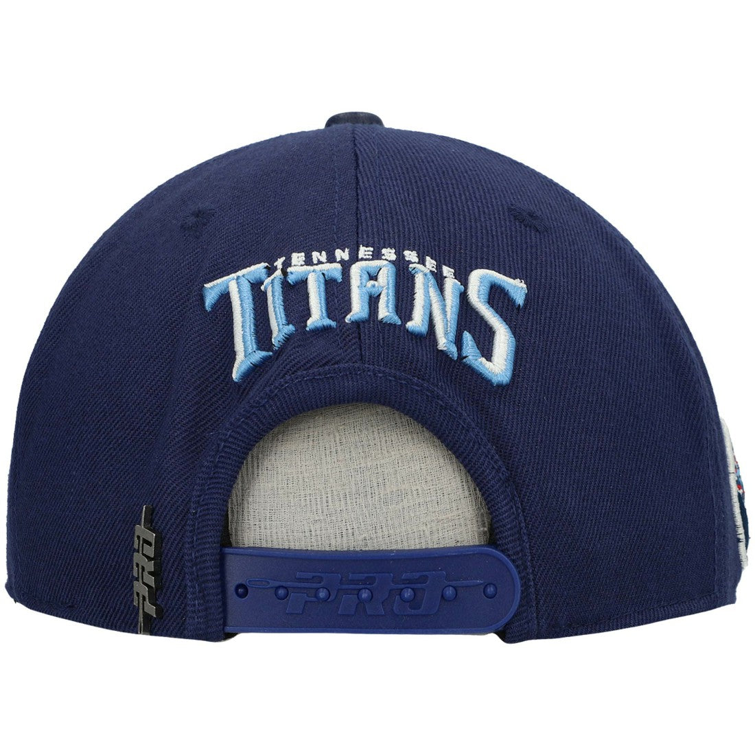 Tennessee Titans Pro Standard Stacked Snapback Hat - Navy - NFL