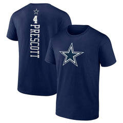 Dak Prescott Dallas Cowboys Playmaker T-Shirt - Navy - NFL