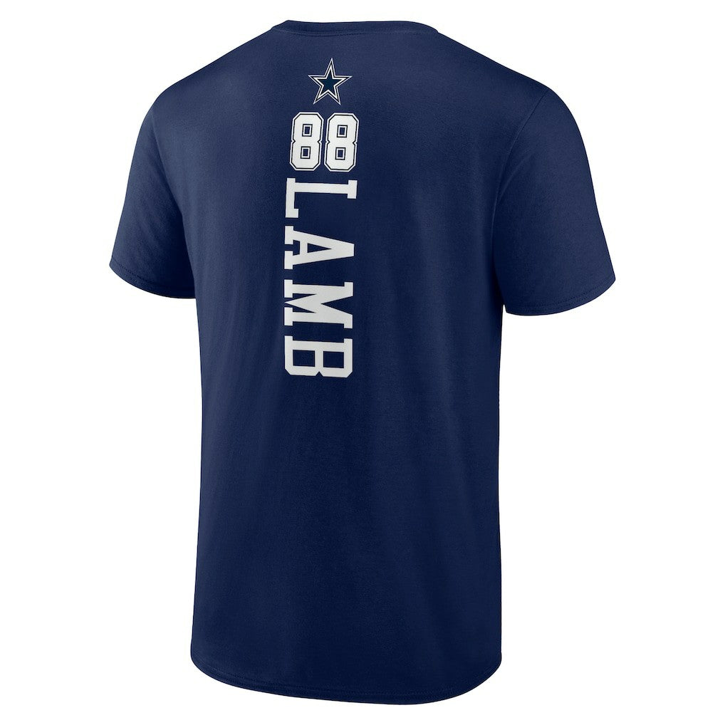 CeeDee Lamb Dallas Cowboys Playmaker T-Shirt - Navy - NFL