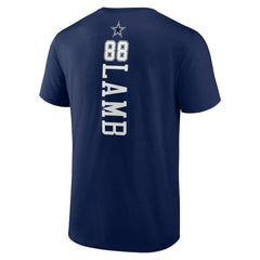 CeeDee Lamb Dallas Cowboys Playmaker T-Shirt - Navy - NFL