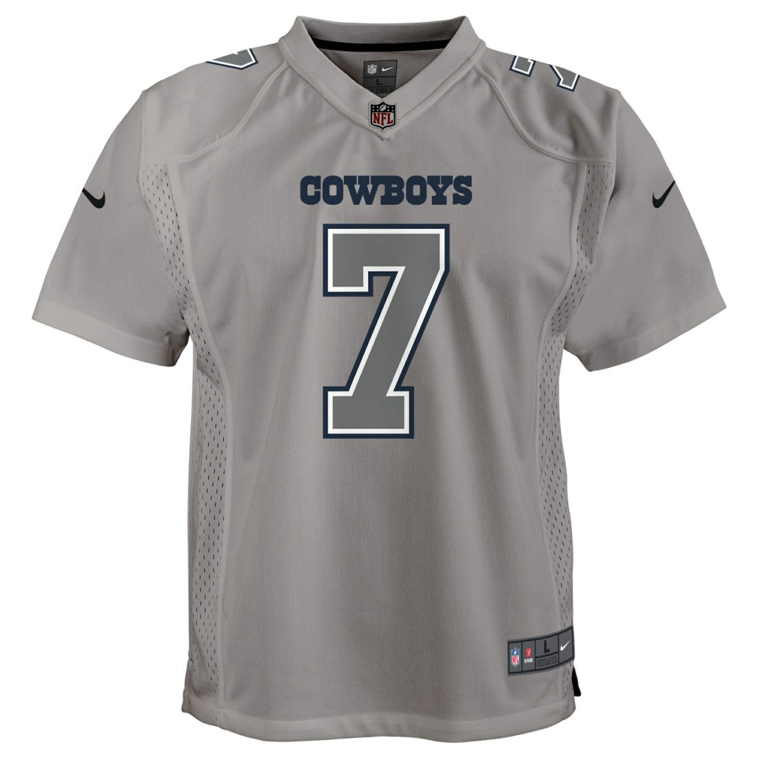 Trevon Diggs Dallas Cowboys Youth Atmosphere Game Jersey - Gray - Nike