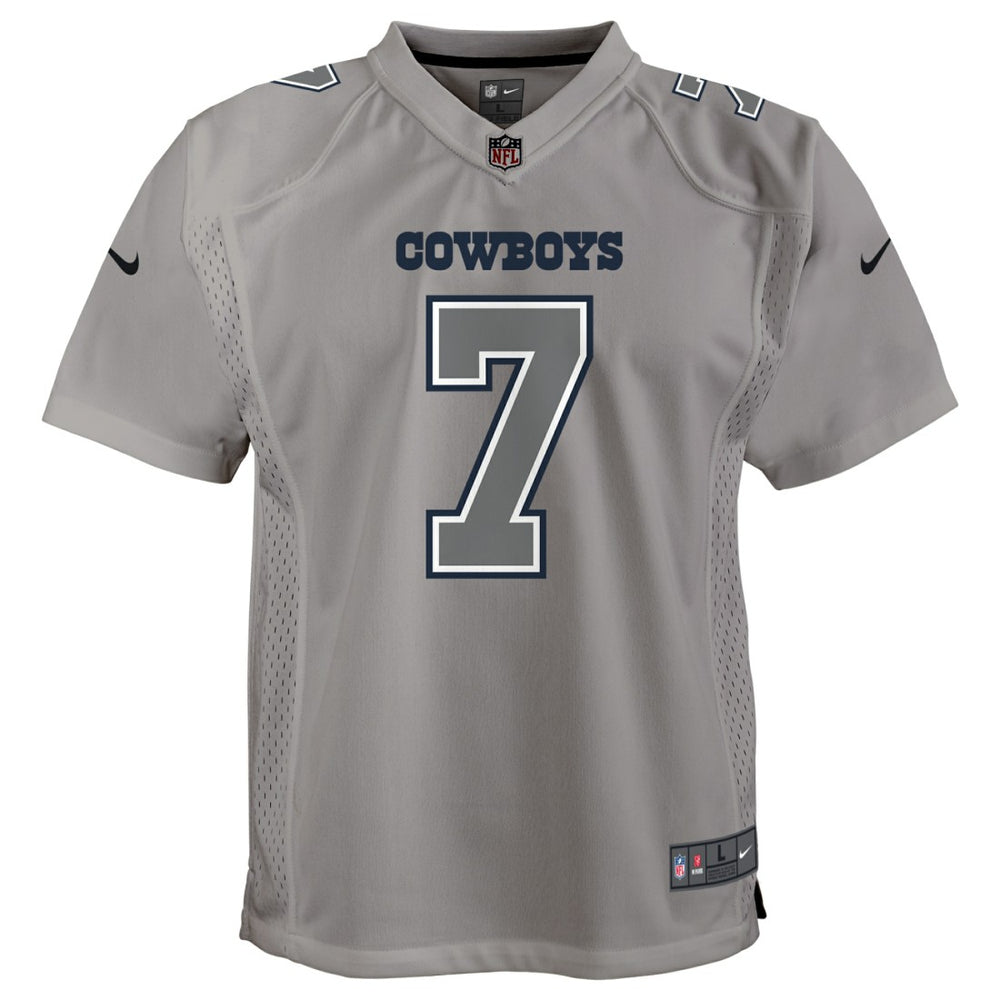Trevon Diggs Dallas Cowboys Youth Atmosphere Game Jersey - Gray - Nike