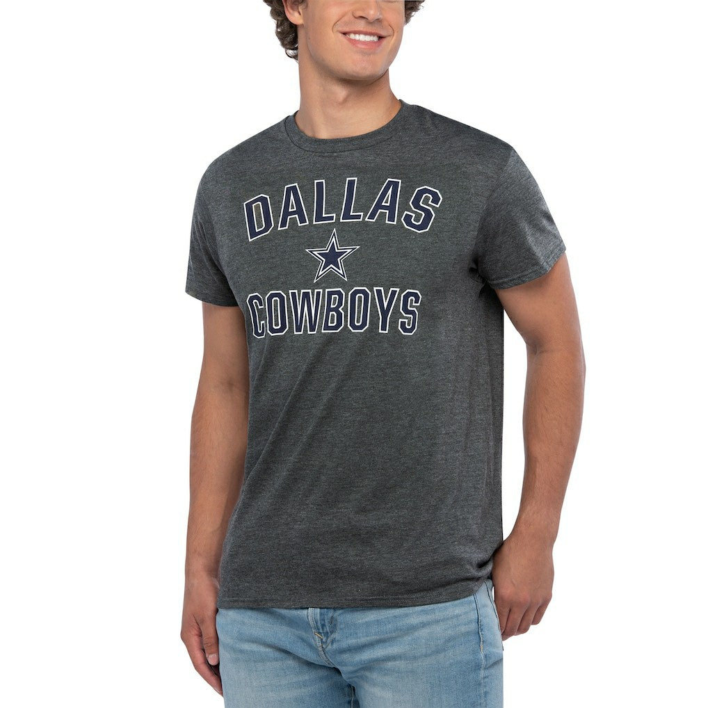 Dallas Cowboys Victory Arch T-Shirt - Heather Charcoal - Fanatics