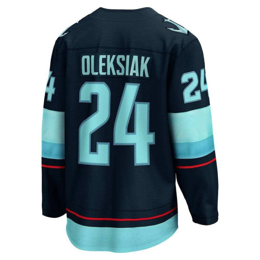 Jamie Oleksiak Seattle Kraken Fanatics Home Breakaway Player Jersey - Deep Sea Blue | Fanatics near me