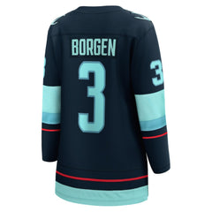 Will Borgen Seattle Kraken Fanatics Women's Home Breakaway Player Jersey - Deep Sea Blue | Fanatics Clearance