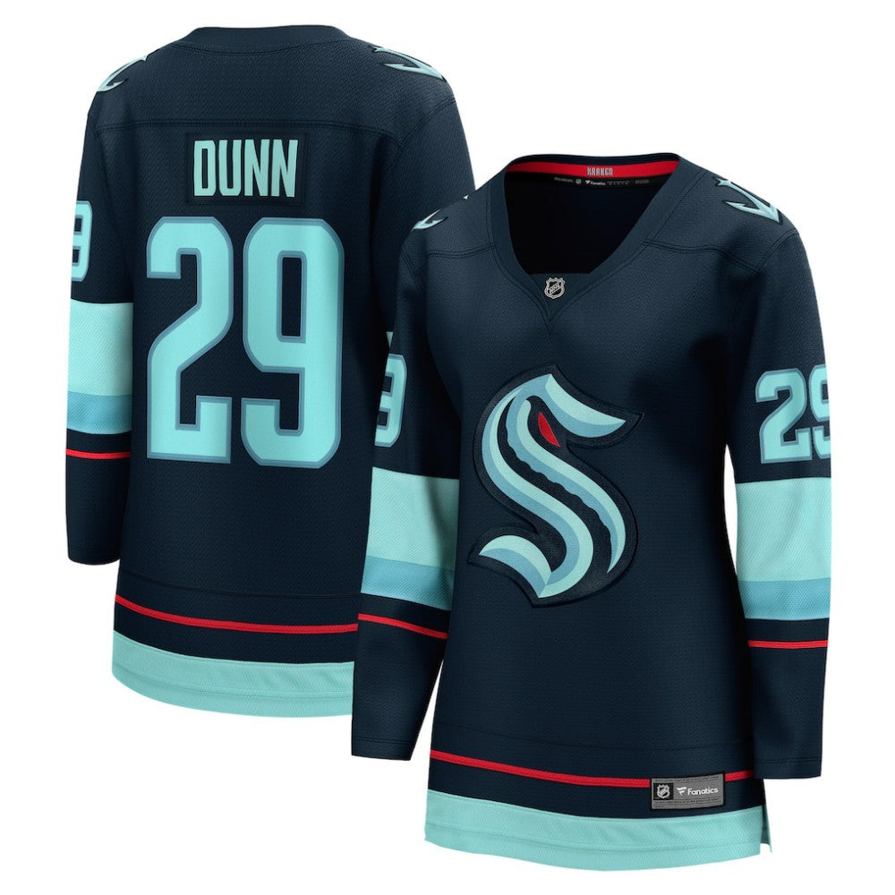 Vince Dunn Seattle Kraken Fanatics Women's Home Breakaway Player Jersey - Deep Sea Blue | Fanatics Lifestyle
