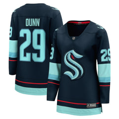 Vince Dunn Seattle Kraken Fanatics Women's Home Breakaway Player Jersey - Deep Sea Blue | Fanatics Lifestyle