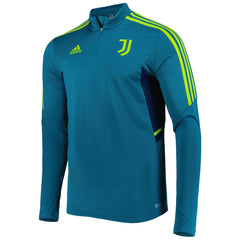Adidas - Juventus Team Training AEROREADY Quarter-Zip Top - Teal